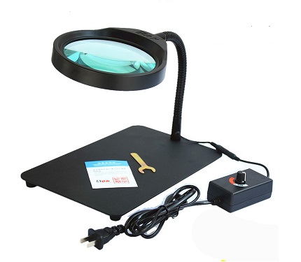 ESD LED Desk Type Magnifying Lamp SP-MAG32C-1