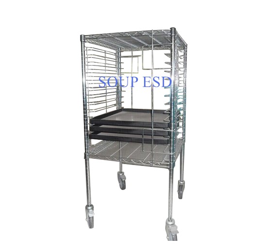 ESD Tray Cart for electronic storage SP-TRO113