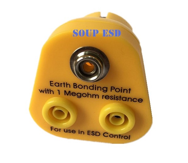 Eu type Earth Bonding Point with 1 megohm resistance SP-GRO13