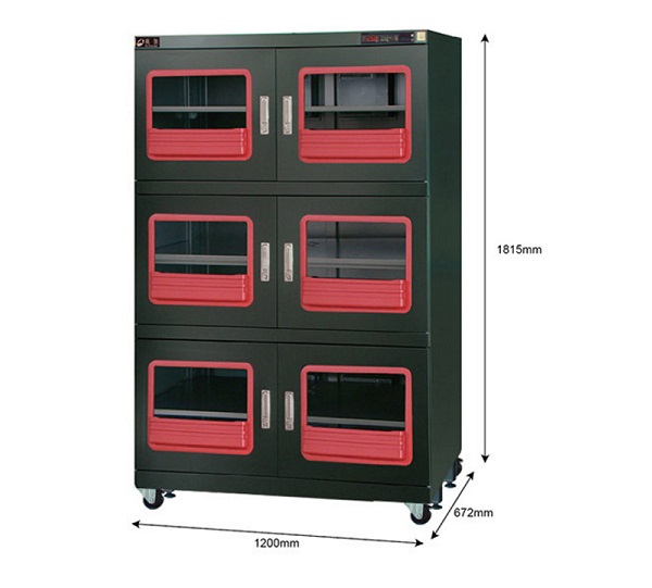 Ultra low humidity less 1% RH Dry Cabinet Dr.storage F1-1200-6